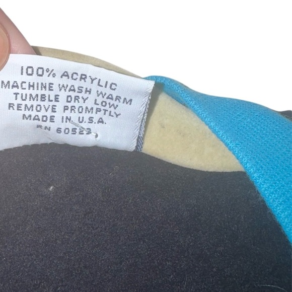 Vintage 70s MacGregor V-Neck Short Sleeve Sweater M – Blue Trim NWT Made in USA - Picture 6 of 6